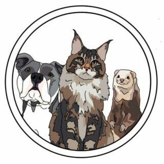 Logo de O Pattes Heureuses, Toiletteuse à domicile